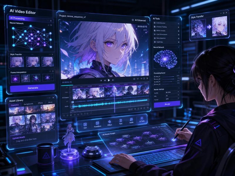 四虎AI动漫剪辑工具